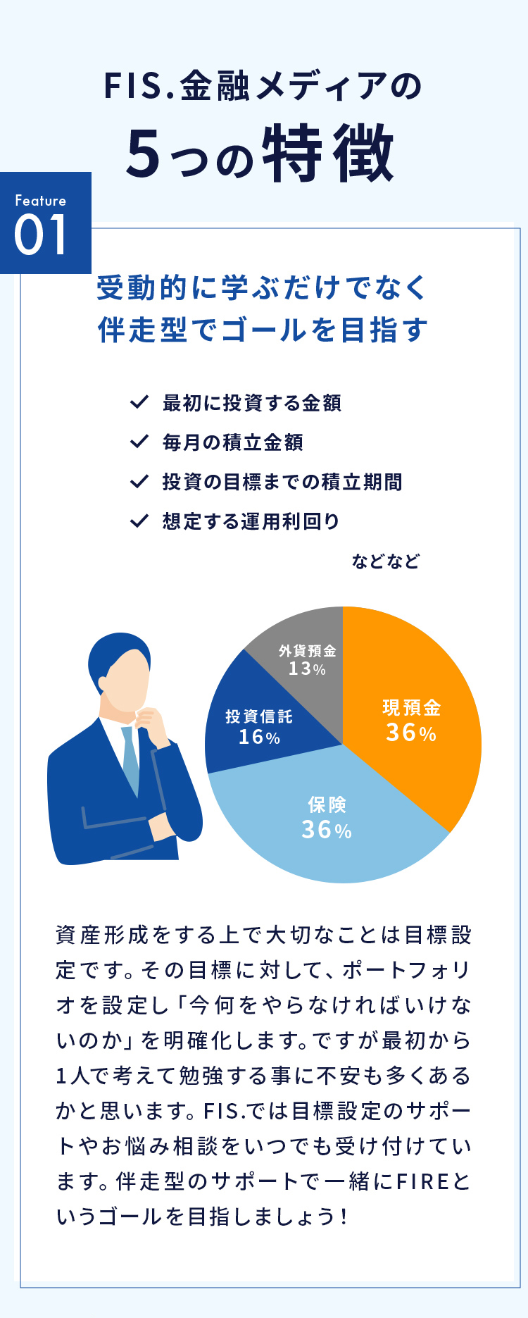 受動的に学ぶだけでなく 伴走型でゴールを目指す